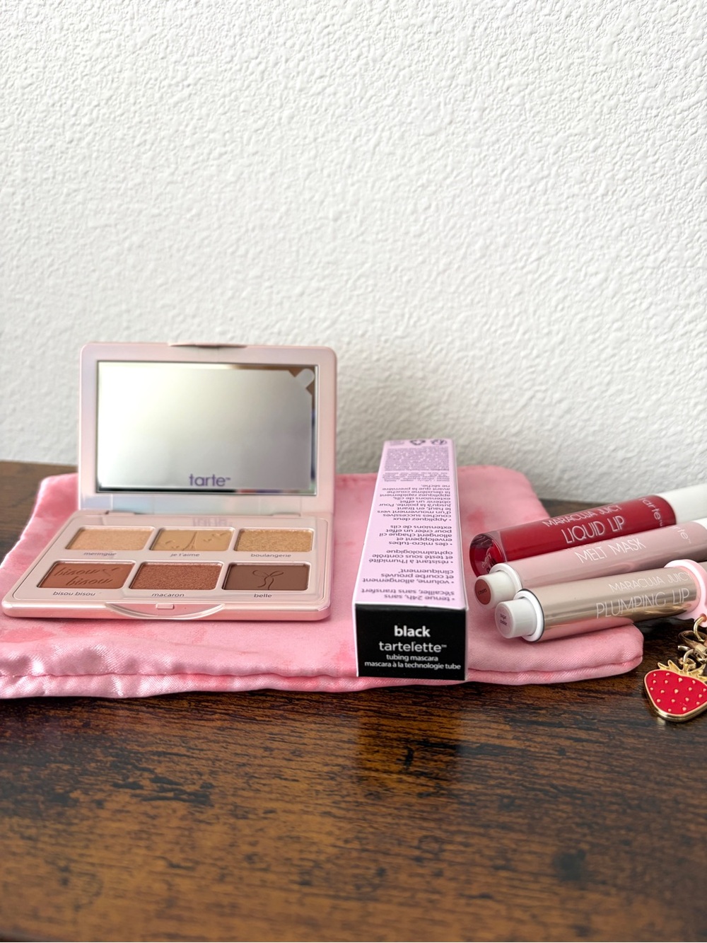 tarte Pink & Neutral Eyeshadow Palette with Lip Gloss Set - Picture 3 of 4